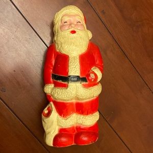Vintage Union products blow mold santa